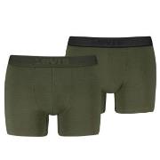 Levis Kalsonger 2P Men Twill Boxer Brief Khaki bomull Large Herr
