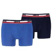 Levis Kalsonger 2P Sportswear Logo Base Boxer Marin/Blå bomull XX-Larg...