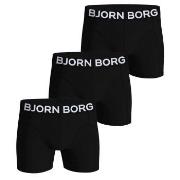 Björn Borg Kalsonger 3P Organic Cotton stretch Boxer Svart Large Herr