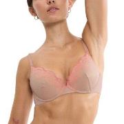 Triumph BH Comfort Glam Wired Push-Up Bra Sand/rosa D 75 Dam