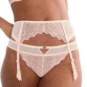 Triumph Trosor Palina Waves Of Glow Suspender Belt Ljusrosa Medium Dam