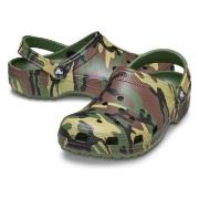 Crocs Classic Camo Clog Unisex Militärgrön US M7/W9 (EU 39-40)
