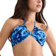 Triumph Midnight Swim Bandeau Blå Mönstrad B 38 Dam