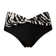 Trofe Artbrush Bikini Midi Brief Svart/Vit 48 Dam