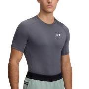 Under Armour HeatGear SS Compression Shirt Grafit Large Herr