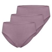 Schiesser Trosor 3P Essentials Cotton Briefs Viol bomull 44 Dam