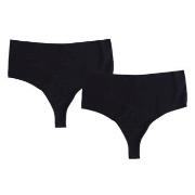 Pierre Robert Trosor 2P Invisible Micro High Waist String Svart Small ...