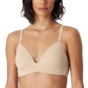 Schiesser BH Invisible Soft Bra With Underwired Bra Creme C 85 Dam