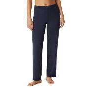 Schiesser Mix and Relax Long Modal Pants Marlene Mörkblå modal 48 Dam