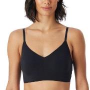 Schiesser BH Invisible Soft Bustier Padded Bralette Svart 40 Dam