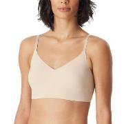 Schiesser BH Invisible Soft Bustier Padded Bralette Beige 36 Dam