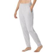 Schiesser Mix and Relax Long Pants With Cuff Ljusgrå bomull 44 Dam