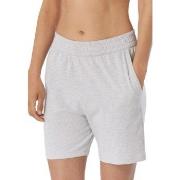 Schiesser Women Mix and Relax Shorts Ljusgrå bomull 48 Dam