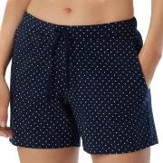 Schiesser Women Mix and Relax Shorts Prickig bomull 40 Dam
