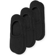 Schiesser Strumpor 3P Long Life Cool Steps Socks Svart Strl 39/40 Dam