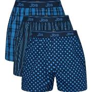 JBS Kalsonger 3P Organic Cotton Boxershorts Blå/Blå ekologisk bomull 3...