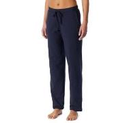 Schiesser Mix and Relax Long Cotton Pants Mörkblå bomull 40 Dam
