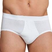 Schiesser Kalsonger 2P Sport Briefs With Fly Vit bomull Large Herr