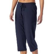 Schiesser Women Mix and Relax Pants Mörkblå bomull 44 Dam