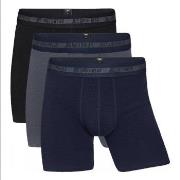 JBS Kalsonger 3P Long Leg Tights Bamboo Boxers Flerfärgad Large Herr