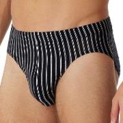 Schiesser Kalsonger Supermini Briefs Svart bomull X-Large Herr