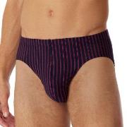 Schiesser Kalsonger Supermini Briefs Röd/Blå bomull Medium Herr