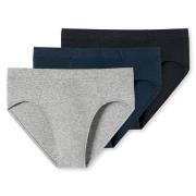 Schiesser Kalsonger 3P Supermini Briefs 3XL-4XL Flerfärgad bomull 4XL ...