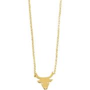 A&C Oslo Zodiac Steel Gold Necklace Taurus