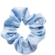 Dark Velvet Scrunchie Light Blue - pcs 1