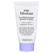 Evo Platinum Blonde Toning Shampoo 30 ml