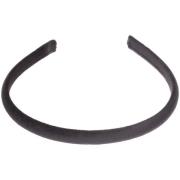 Dark Velvet Hair Band Thin Black - pcs 1