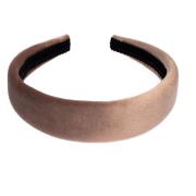 Dark Velvet Hair Band Broad Nougat - pcs 1