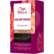 Wella Professionals Color Touch Pure Naturals 2/0 Pure Naturals Black ...