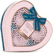 Baylis & Harding Jojoba Vanilla & Almond Oil 3 Bath Fizzer Heart Set