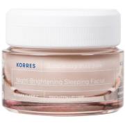 KORRES Apothecary Wild Rose Night-Brightening Sleeping Facial - 40 ml