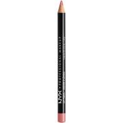 NYX Professional Makeup Slim Lip Pencil Plush Red - 1 g