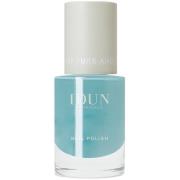 IDUN Minerals Nail Polish Azurit Sky Blue - 11 ml