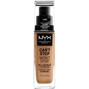 NYX Professional Makeup Can't Stop Won't Stop Foundation Camel - 30 ml