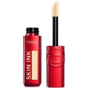 L'Oréal Paris Infaillible Skin Ink 2-in-1 Foundation Concealer 100 War...