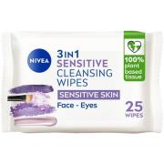 Nivea Sensitive Cleansing Wipes 25 Pcs