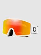 Oakley Target Line L Matte White Goggle fire iridium