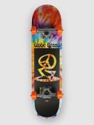 Globe Peace Man Mid 7.6" Complete spiral dye/black