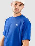 Woodbird Baine Star T-Shirt cobalt blue