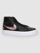 Nike Zoom Blazer Mid Pro Gt Skateskor black/mtlc sil/un red/wht