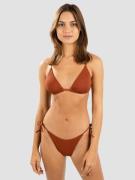 Damsel Flat Rip Bikini Top amber