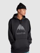 Burton Oak Hoodie true black heather