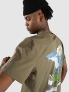 Blue Tomato Fish Not Feelings T-Shirt khaki