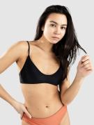 Volcom Simply Solid Crop Bikini Top black