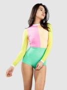 Hurley Around The Block Retro Surf Baddräkt colorblock