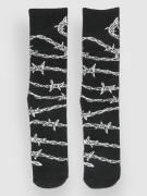 HUF Barbed Wire Strumpor black